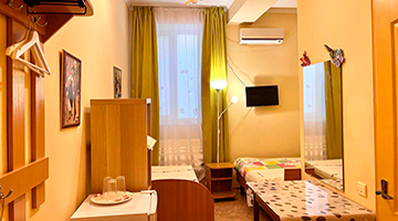 Standard room на семью из 3-х человек, одна спальня